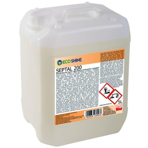 SEPTAL 200 5L - Koncentrat do mycia i dezynfekcji o działaniu bakteriobójczym, grzybobójczym i drożdżobójczym.