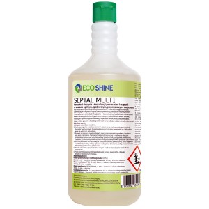 SEPTAL MULTI 1L -Koncentrat do dezynfekcji o działaniu bakteriobójczym, grzybobójczym i wirusobójczym wobec wirusów osłonkowych.