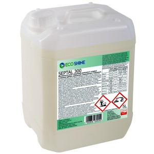 SEPTAL 300 5L -Koncentrat do dezynfekcji powierzchni mających i niemających kontaktu z żywnością, a także przedmiotów i urządzeń.