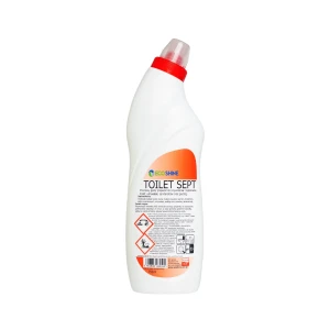 TOILET SEPT 750ml - Żel do toalet myjąco-wybielający z aktywnym chlorem