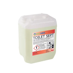 TOILET SEPT 5L - Żel do toalet myjąco-wybielający z aktywnym chlorem