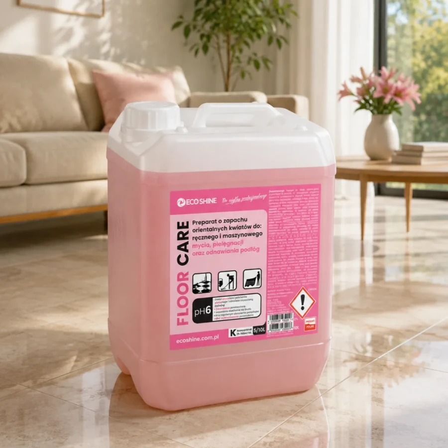 floor care kanister płynu do mycia podłóg o zapachu orientalnych kwiatów.webp