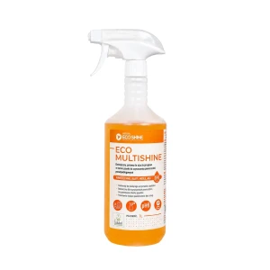 ECO MULTISHINE 1L - Ekologiczny gotowy do użycia preparat w formie pianki do czyszczenia powierzchni ponadpodłogowych.