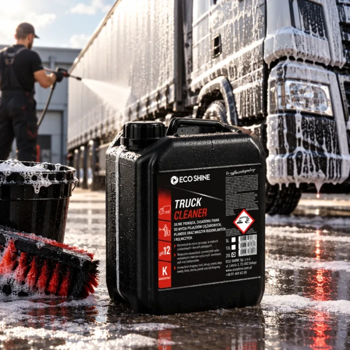 truck cleaner kanister silnie zasadowa piana do mycia samochodów ciężarowych.webp