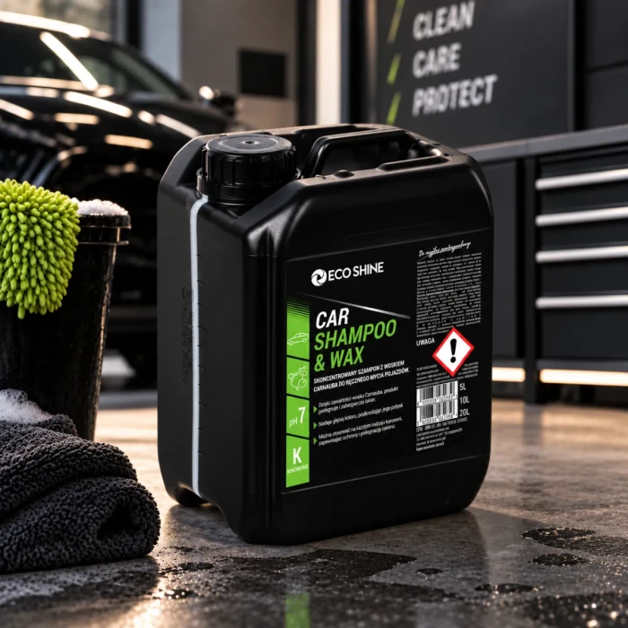 car shampoo and wax szampon z woskiem.webp