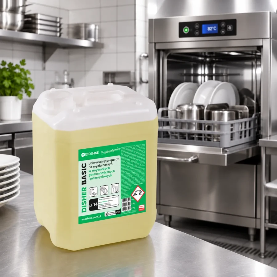 disher basic uniwersalny preparat do mycia w zmywarkach gastronomicznych.webp