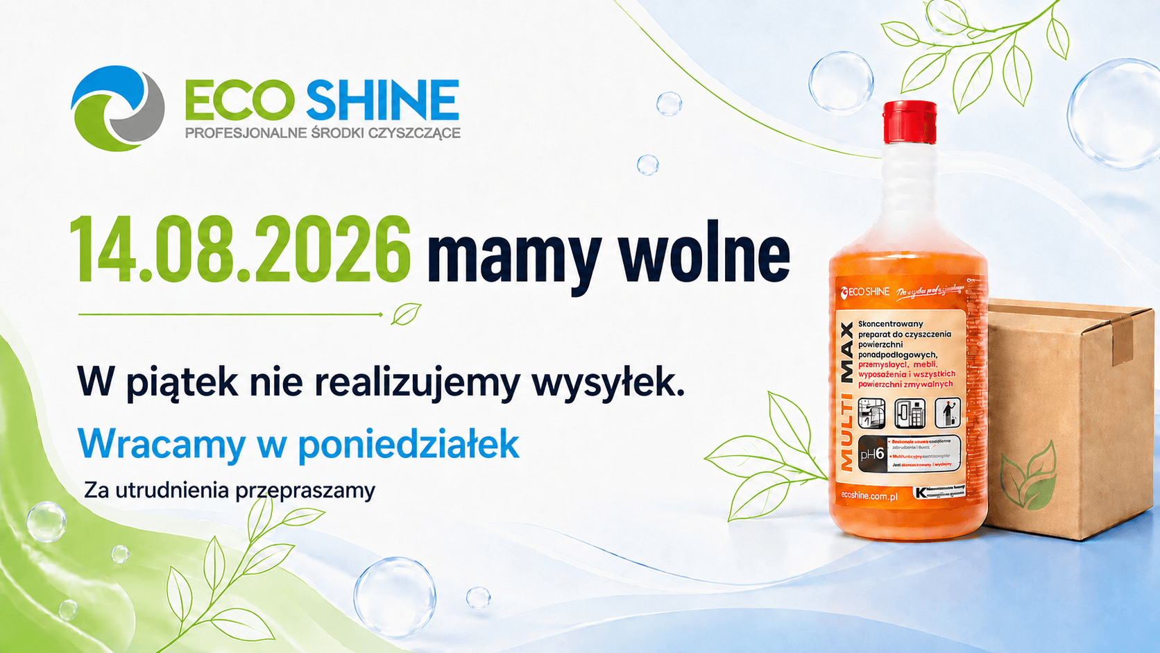 wolne 14.08